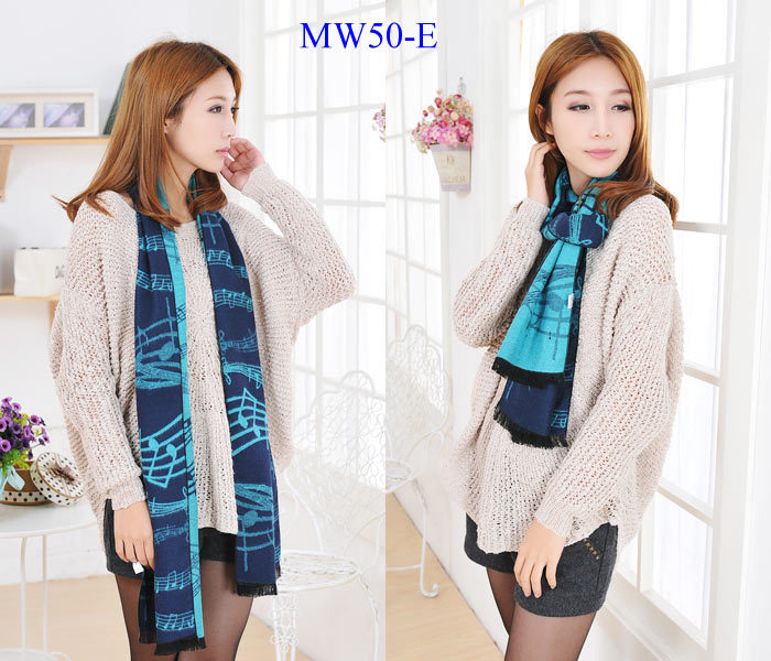 Pure Cotton Brushed Scarf - Image 7