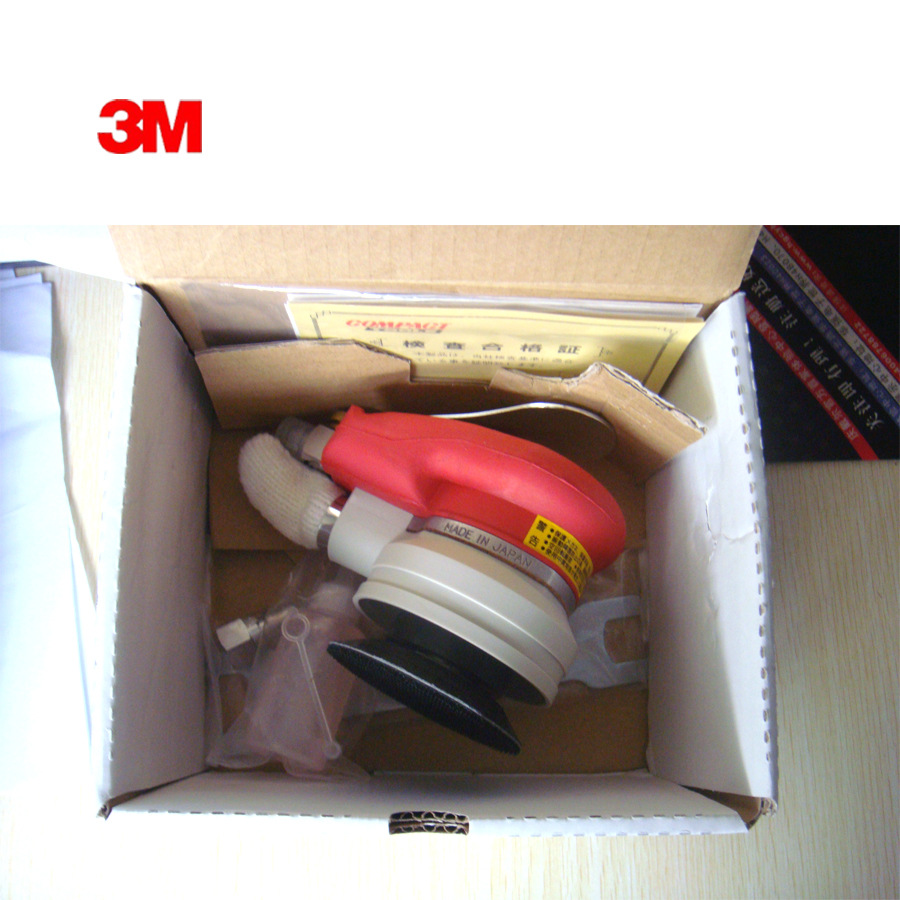 3M7125汽车美容抛光机 研磨机家具修补打磨机 手提式气动抛光机