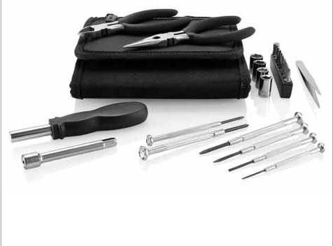 新款25pc手拎帆布工具组合套装