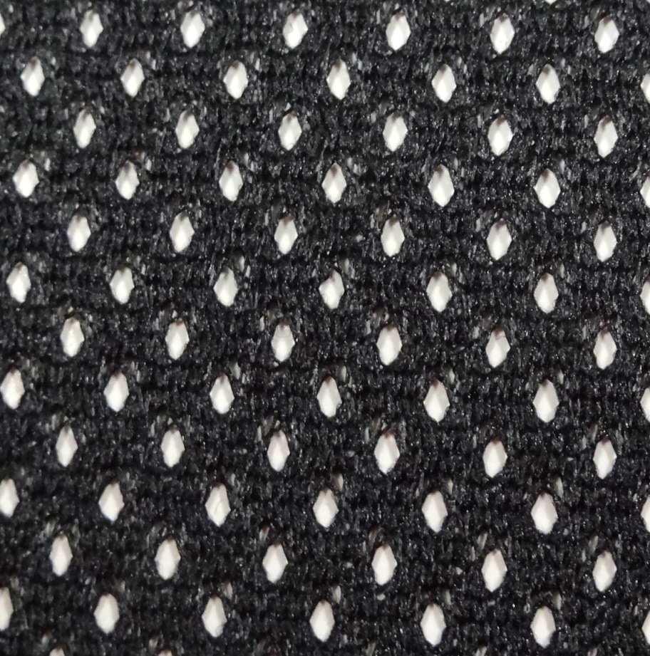 东莞工厂批发洞洞布 服装鸟眼布 网眼布 涤纶网格布  C006网布