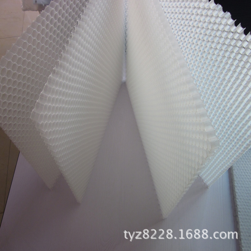 广州厂家直供新型材料空气过滤网热塑pp蜂窝板蜂窝芯可批发批发