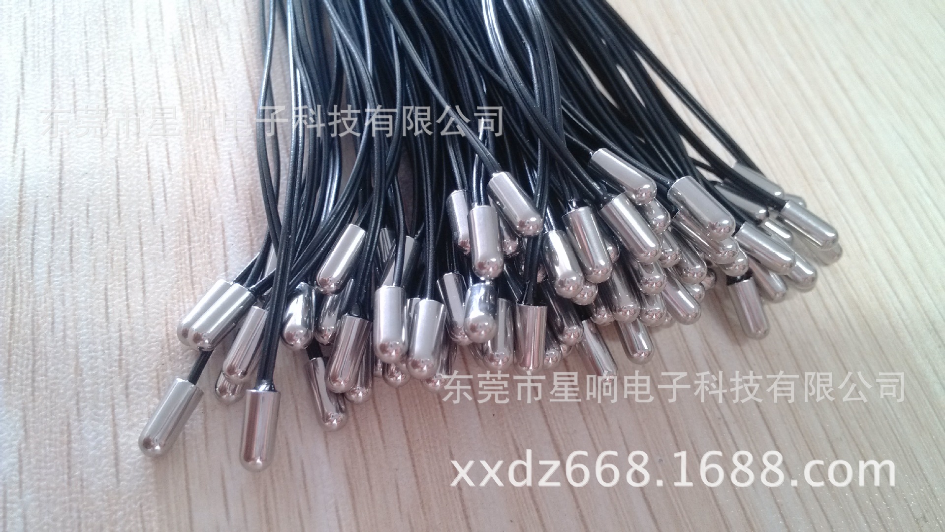 温度传感器NTC103F,3950 不锈钢圆柱壳3*8.5封装 专业 稳定性好