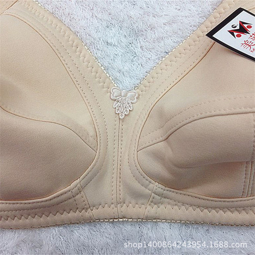 Large Cup Bra Without Cups for Middle-Aged Women, Thin Cotton Quality Innerwear, New Large Cup Bra for Women