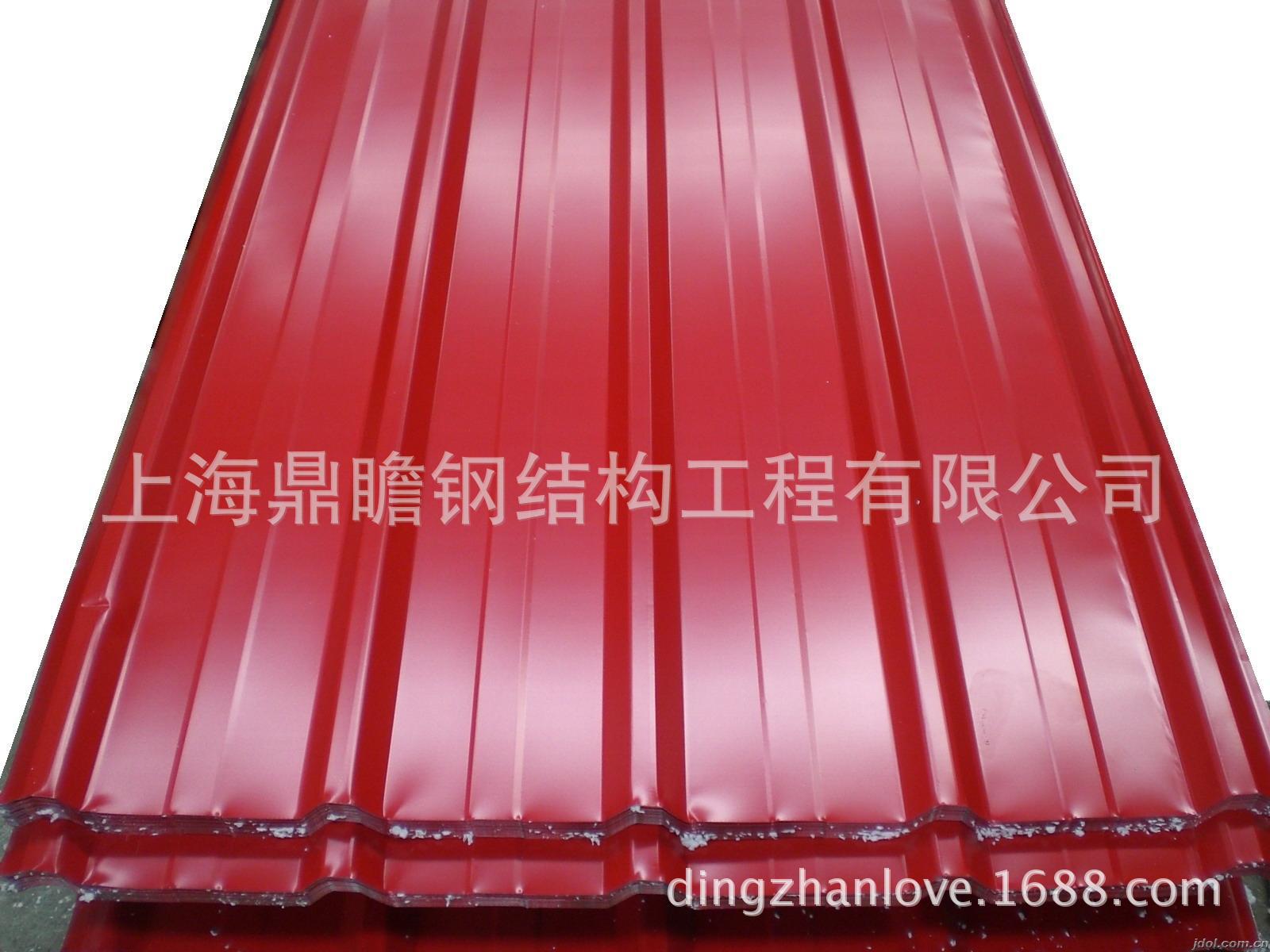 上海低价批发 彩钢板 型号齐全84，90 圆波 76，82型 