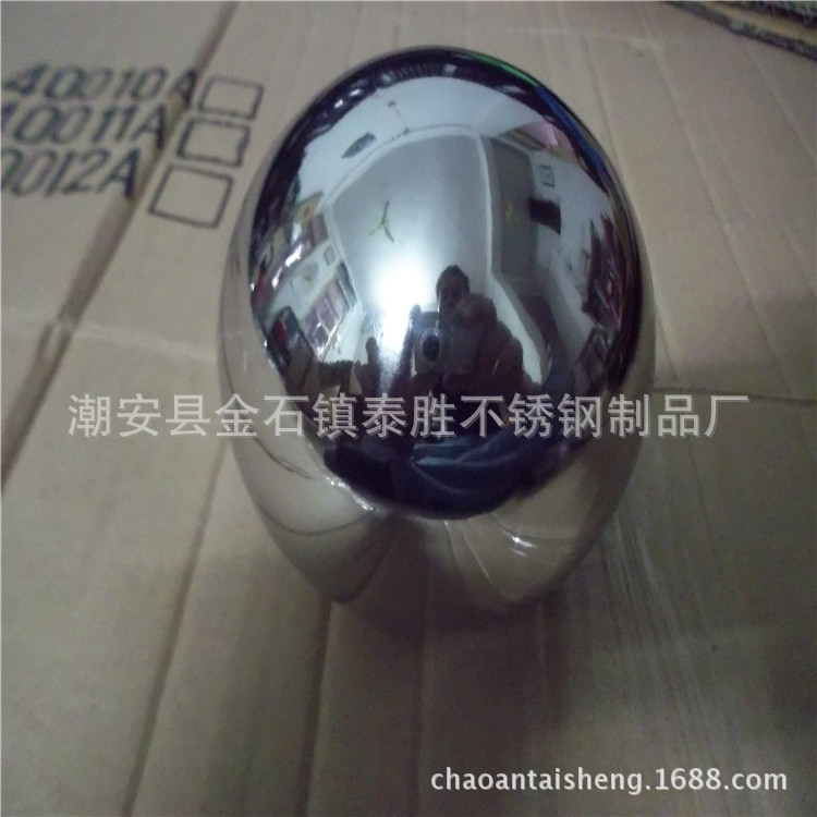 厂家供应亨强304不锈钢空心装饰球圆球 潮安彩塘专业圆球供应商