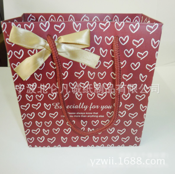 厂家销售 宁波凡诚北仑 礼品袋 手提袋 可定制