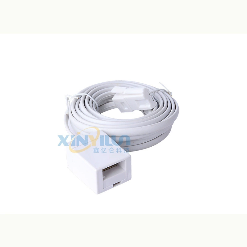 Удлинитель для телефона в британском стиле, четырехжильный удлинитель для телефона RJ11UK, кабель для подключения 6P4C 5m BT