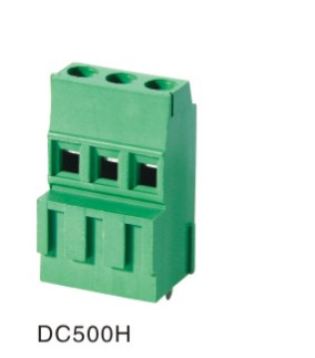 高低位接线端子。供应DC500H-50/508莲花座连接器铜材