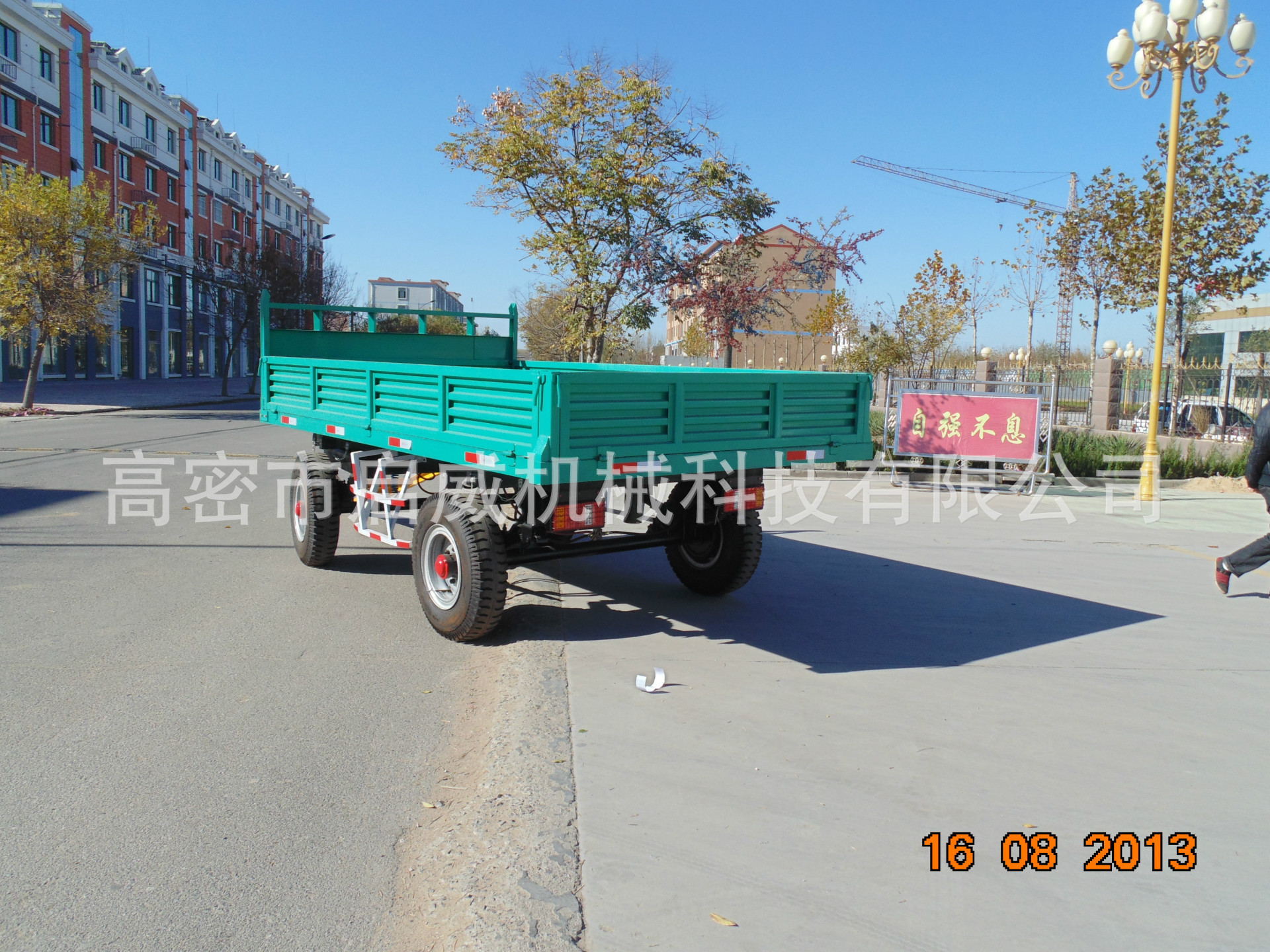 5吨农用挂车厂家   自卸平板拖车  可按要求厂家供应