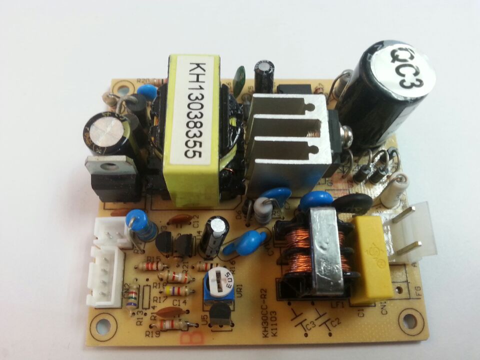 凯辉 工业裸板 开关电源 KH30CC-18F 双组输出18V1.5A,12V0.2A
