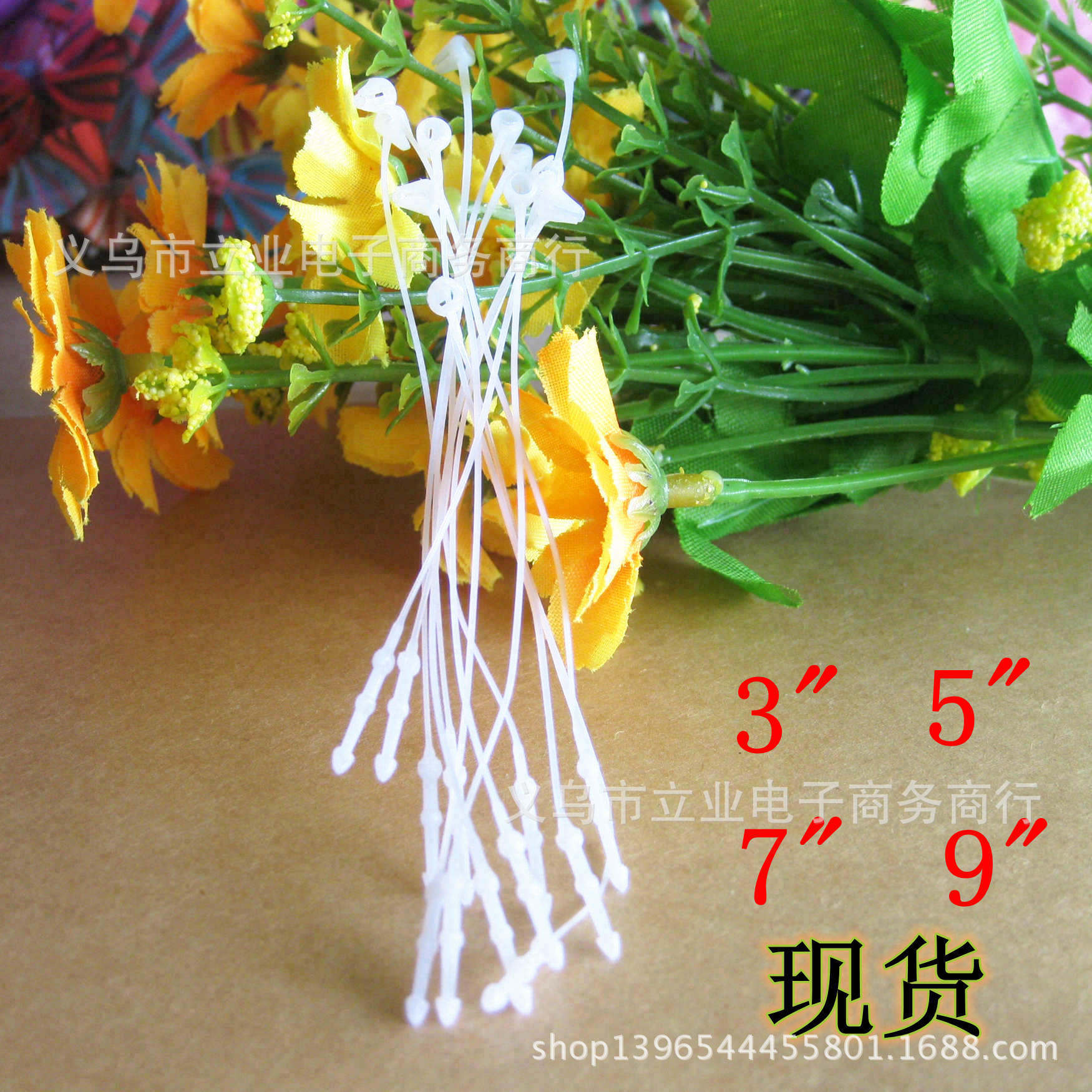 Wholesale Supply Universal hand piercing needle Plastic Picture Clasp hands Wearing rope Clothing tag rope Clothing hanging tablets goods in stock