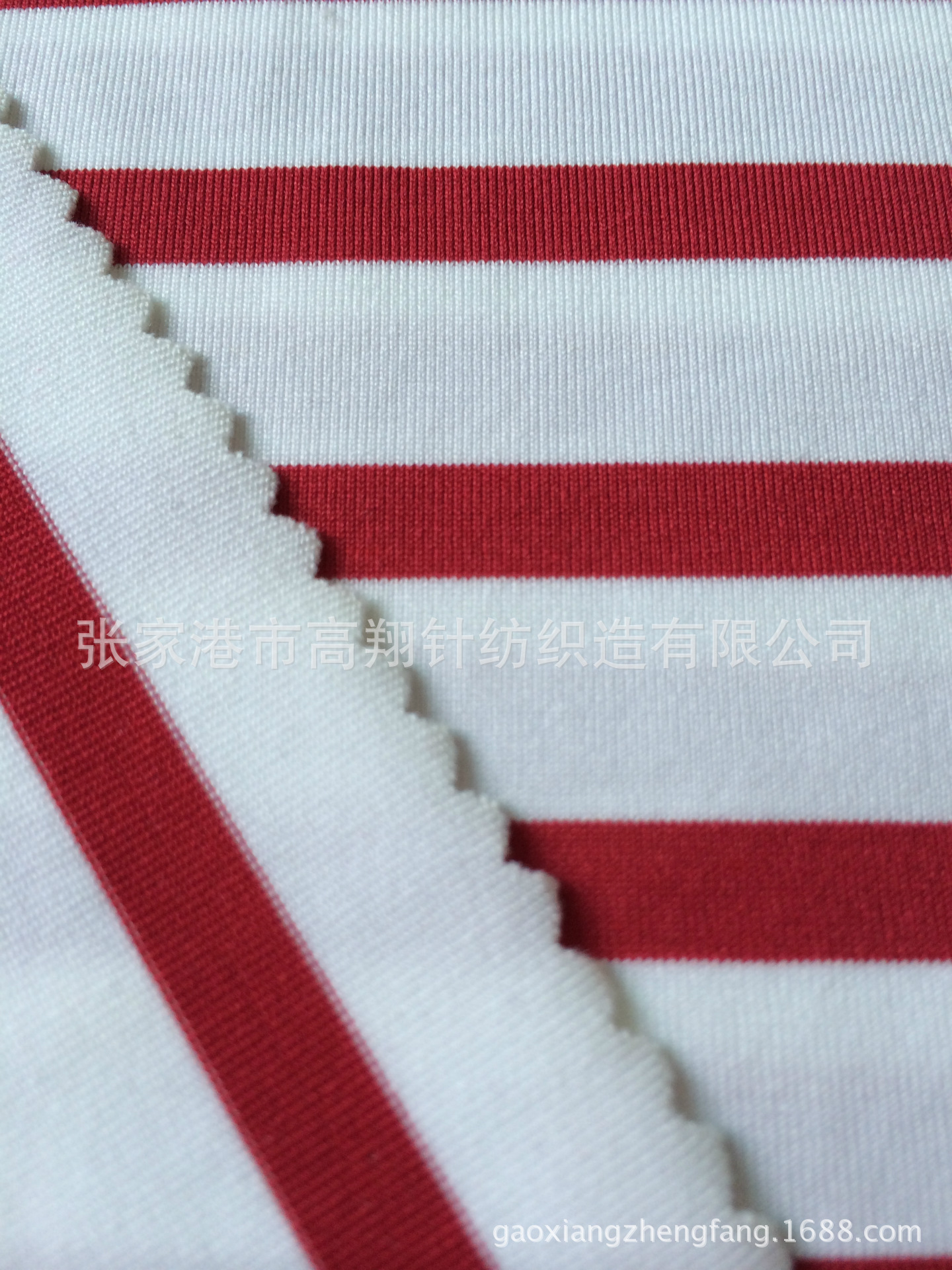 【诚信厂家】来样定做不同循环大小  锦氨色织彩条针织面料