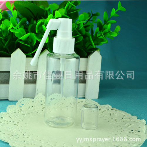 60ml 平肩塑料瓶 pe瓶用t塑料瓶 360旋转摇杆喷瓶 透明喷雾瓶