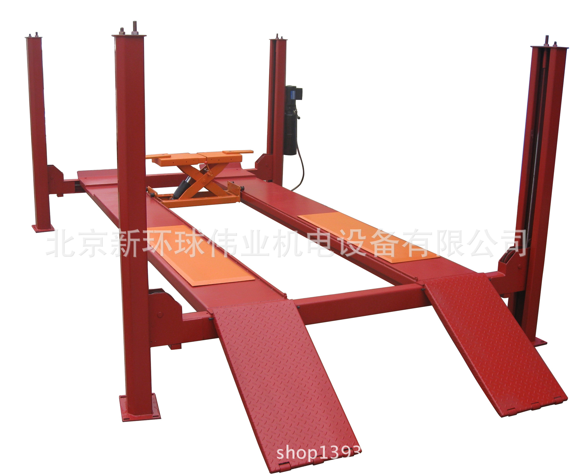 3.5T四柱带二次举升机