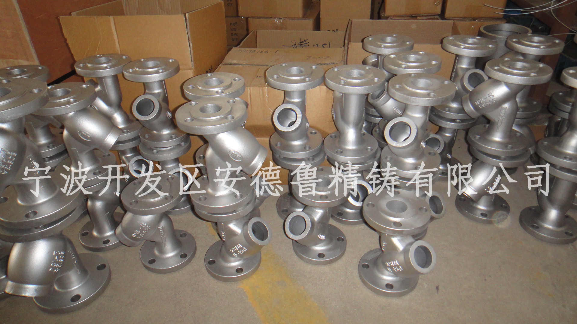 厂家生产304、316L、cf8m等材质不锈钢精密浇铸件