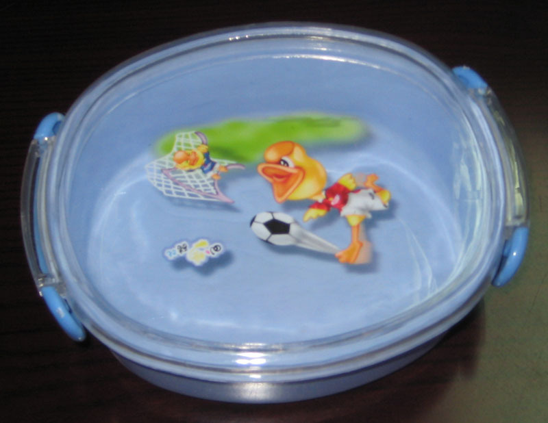 透明餐具盒熱轉印