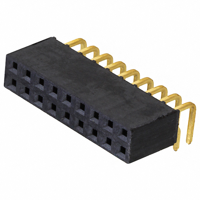 现货SAMTEC/申泰SSQ-109-02-G-D-RA 母插口2.54mm18p原装正品