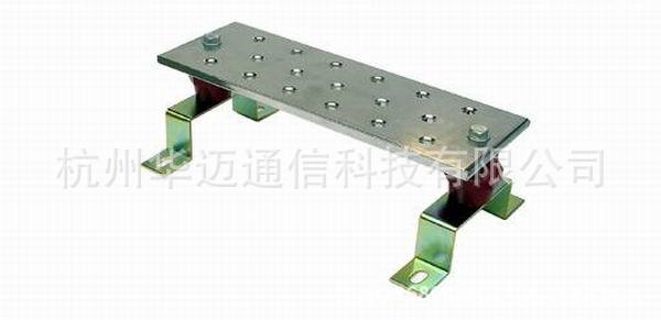 接地铜排400*100*10（23孔，M8）,打磨,圆弧边,镀锡铜排