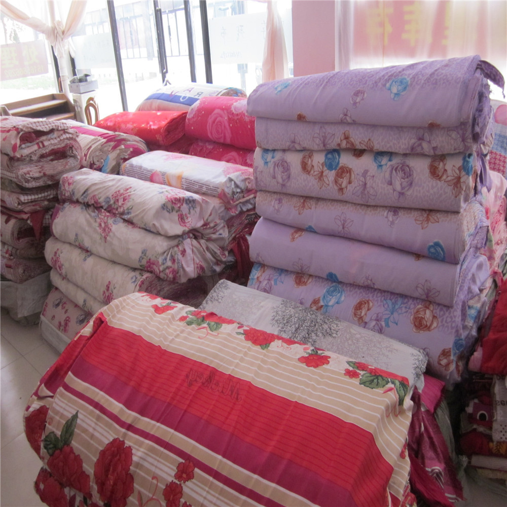 全涤磨毛印花布  3D印花宽幅斜纹 60-130克床品面料