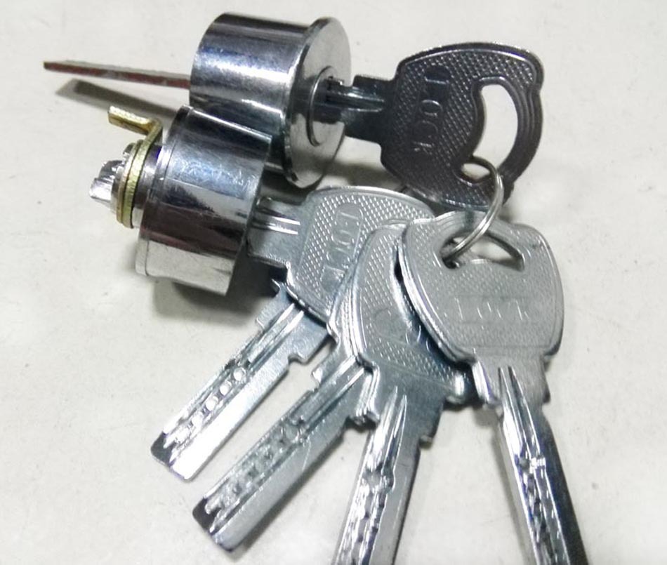 [Manufacturers supply]Exterior anti-theft door All copper Lock cylinder around Double head Lock cylinder 9219 Anti-theft lock core