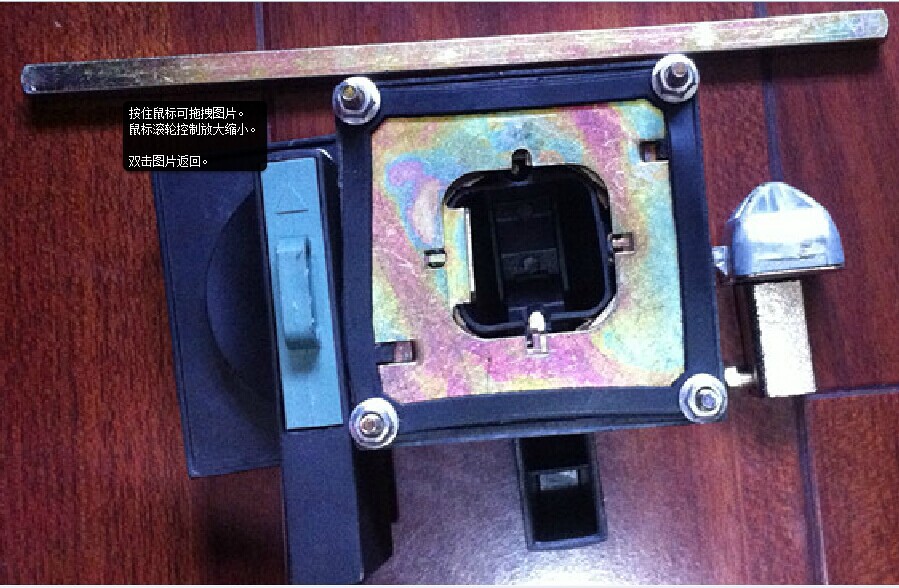 隔离开关熔断器组 双头手柄HH15 QSA QP QA 630 1000 1250 1600A