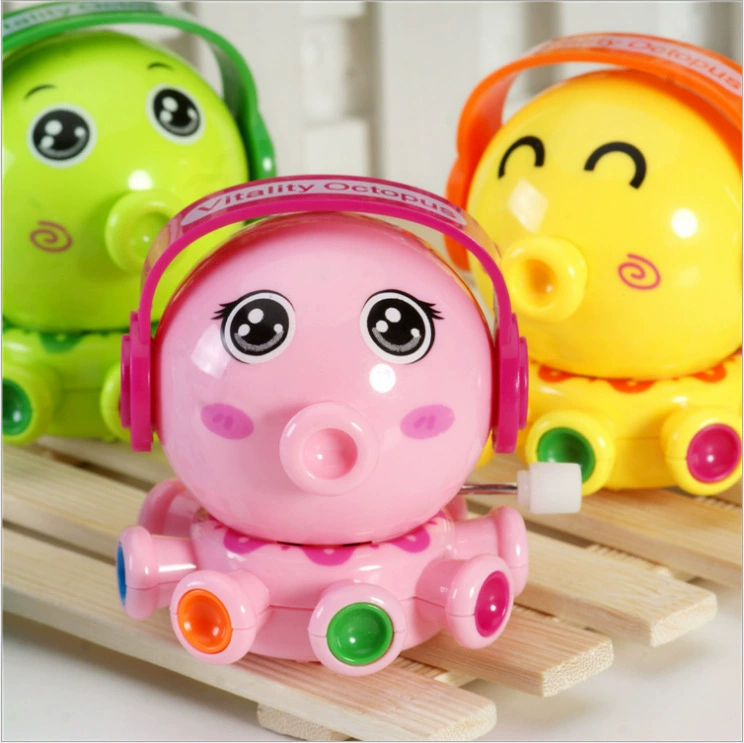 Милая музыкальная заводная игрушка, осьминог, оптовая покупка