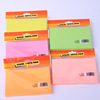 批發76x125便利貼大號萬事貼自粘便條紙忘事貼彩色便簽本100張