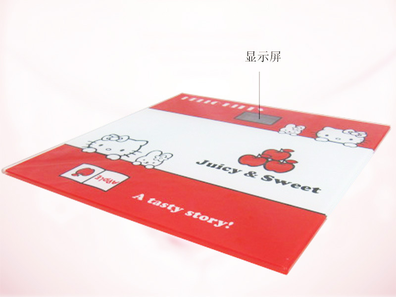 可爱卡通Hellokitty电子体重称 脂肪人体秤 减肥神器 创意礼品,款式随机4