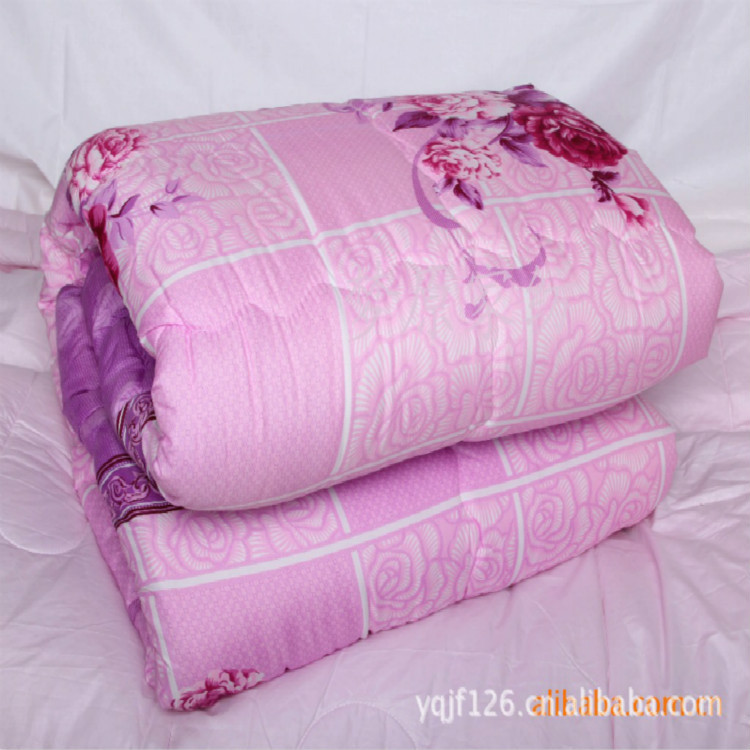 特价印花冬被春秋被 绗缝被丝棉被 全国厂家批发