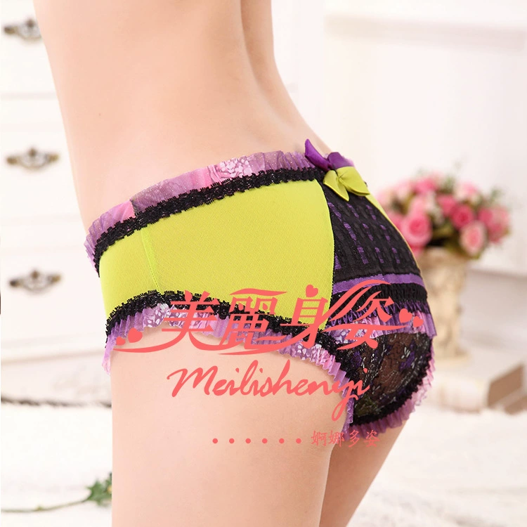 Кружевные sexy штаны с бантами, оптовая
