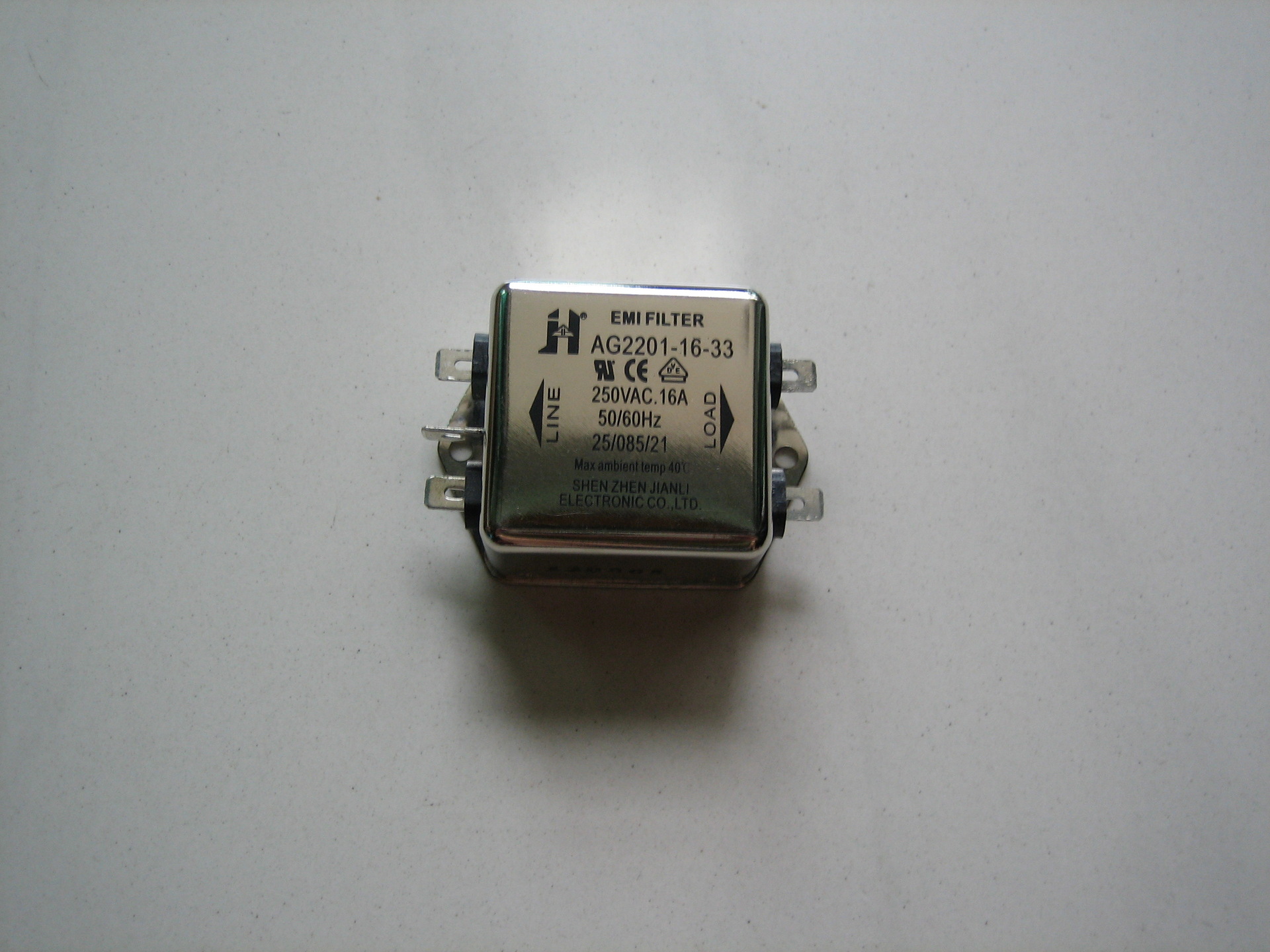 深圳永锐机电供应单相通用滤波器/电源滤波器AG2203-16-33