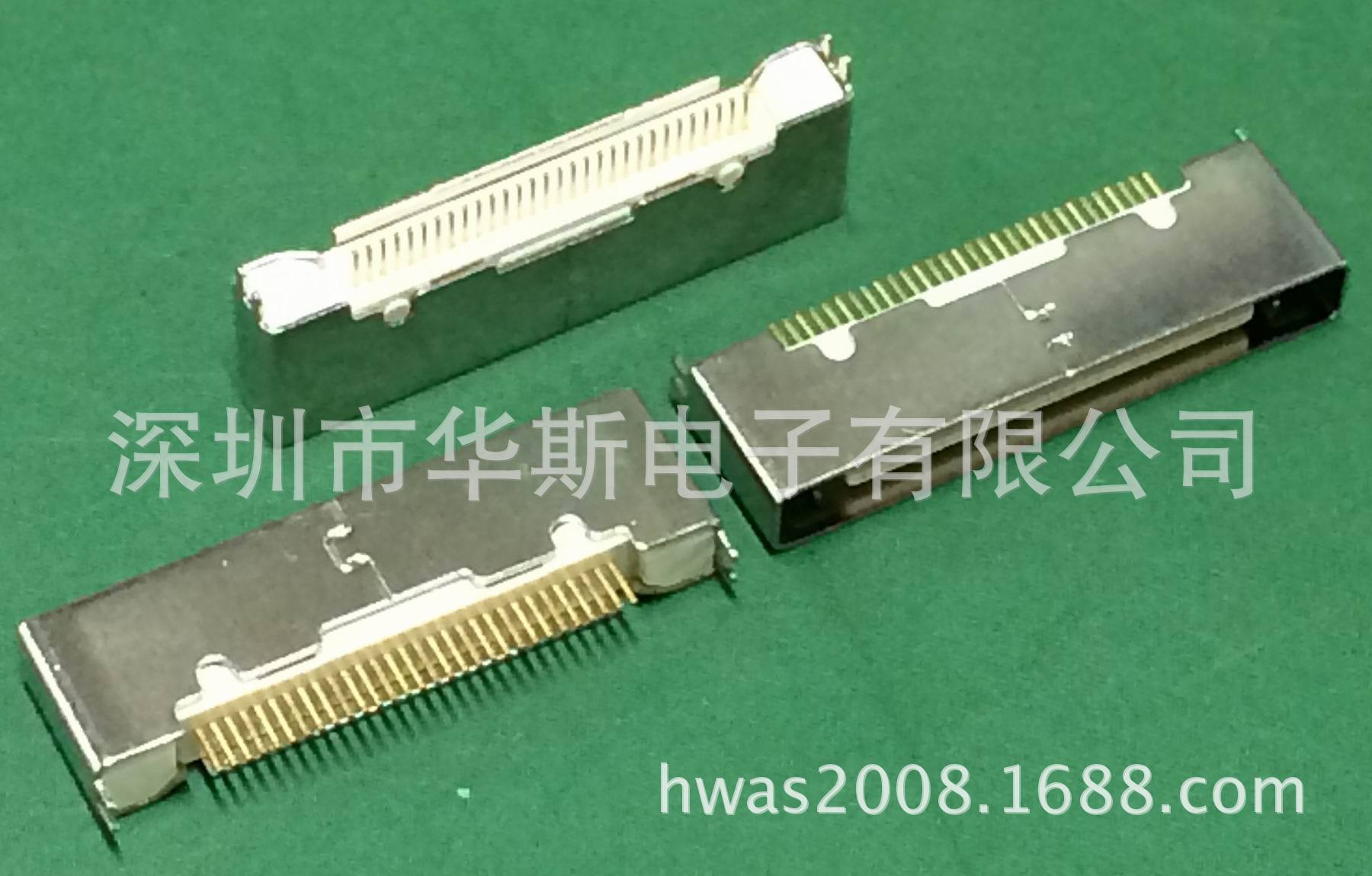 IP4 30P夹板鱼叉式母座连接器