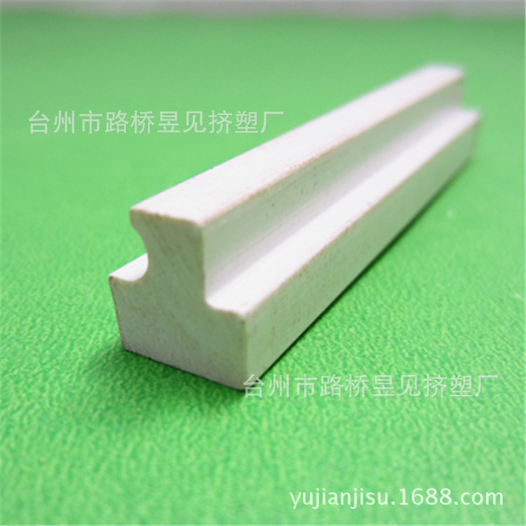 PVC白色硬条10——异型实心条 (