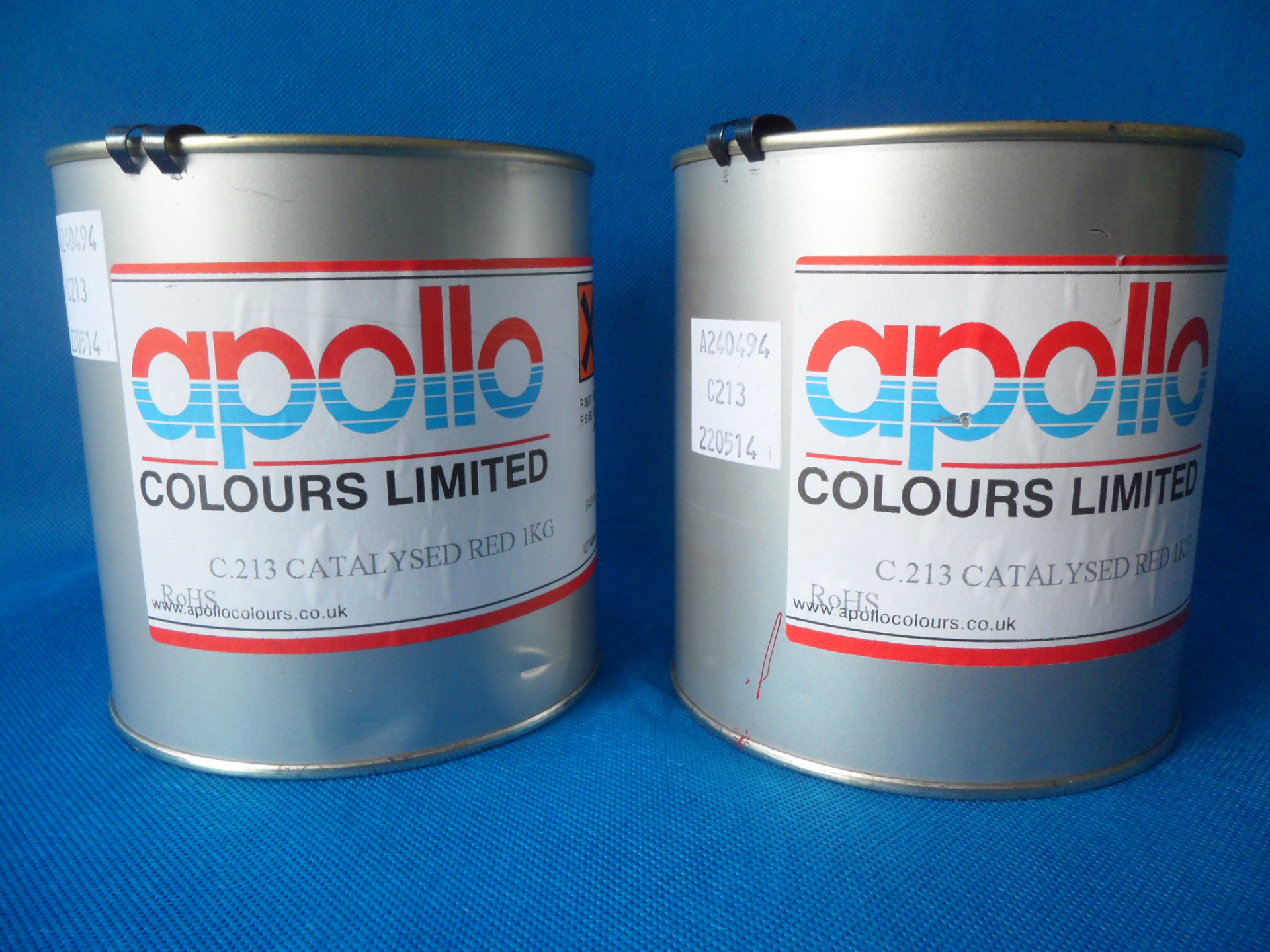 英国阿波罗C-213红色金属玻璃丝印油墨 玻璃丝印油墨生产厂家|ms