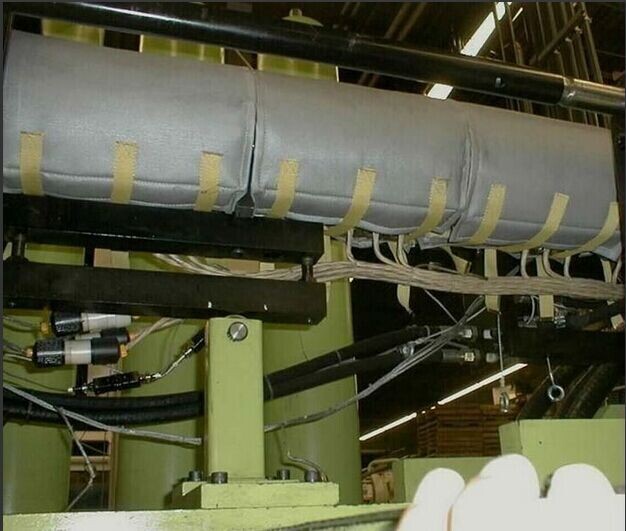 泰兴赢兴定做隔热保温节能柔性保温套 柔性保温罩 管道保温衣