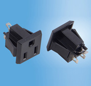 SS-12B品字型插座 AC插座