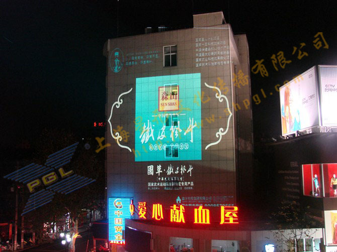 广告投影灯，动态投影广告，多画面投影广告