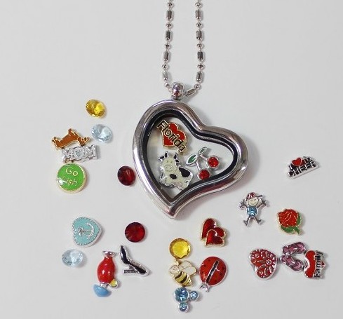 光面歪心吊坠KM8000-4