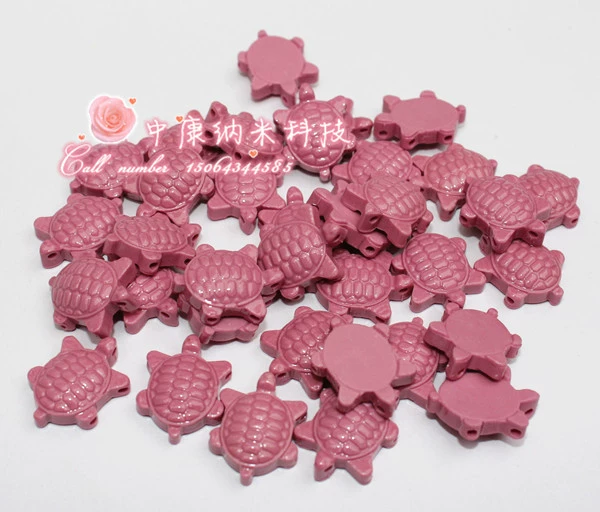 Оптовый Temaline Pearl Glaze Light Light Light Small Long Life Turtle Stone Little Turtle 3 Color Selection Jewelry Sanzhu
