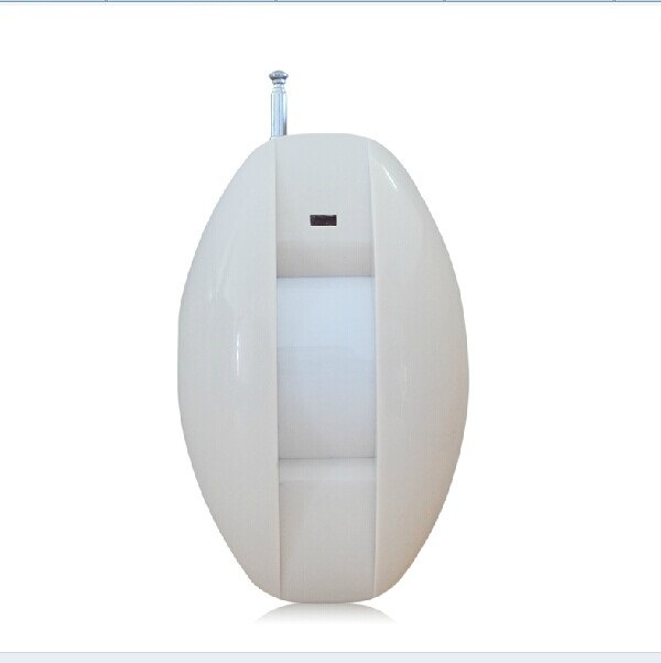 433家用无线智能方向识别幕帘红外探头315无线门窗感应探头