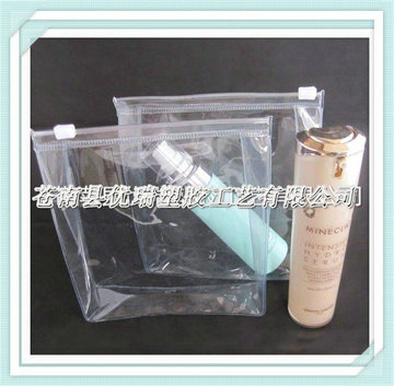 厂家直销包装薄膜透明PVC袋子 PVC化妆品袋定做 PVC透