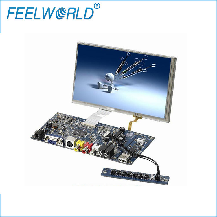 富威德 7寸高清VGA HDMI SKD液晶模组裸机 工控触摸SKD7VAT-9包邮