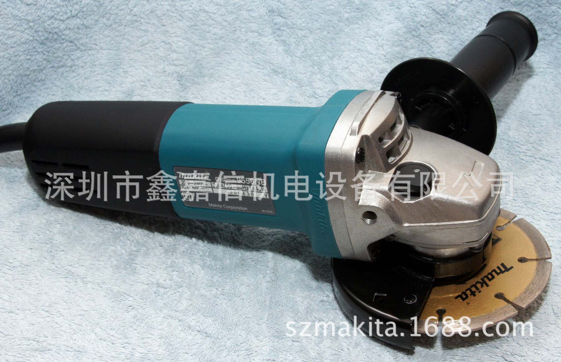 批发日本makita牧田角向磨光机9556NB