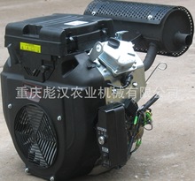 重慶“彪漢”牌2V78汽油發動機，額定20馬力，峰值20多馬力汽油機