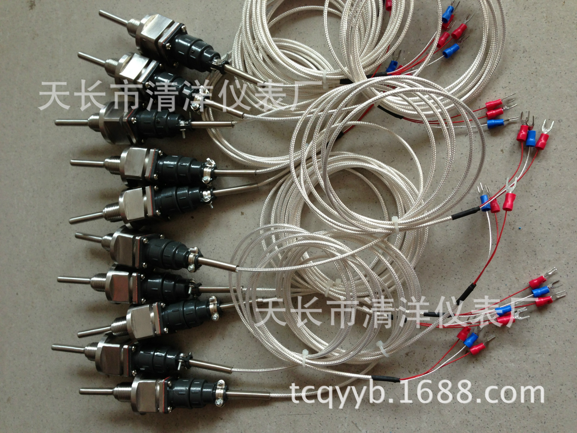 电厂化工厂配套设备锅炉配套设备用航空插件热电阻  WZP-269