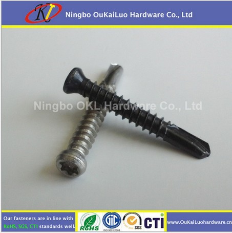 厂方直销家具有中低碳钢梅花沉头自攻钻尾螺钉