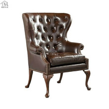 現貨 歐式新古典高背椅/美式單人沙發椅/高端大氣時尚形象老虎椅