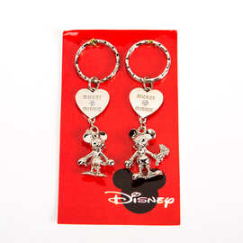 米奇钥匙圈 情侣钥匙扣 锌合金钥匙圈 精美钥匙链 主流节日礼物