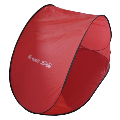 Color customization factory direct automatic quick-opening beach tent pop-up tent blocking ultraviolet rays (Çadırlar) - red-1-2-people