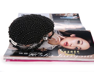 新品现货批发手工包心形珍珠包可爱晚宴包手提包031163-9